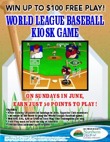 World League Baseball Kiosk Game